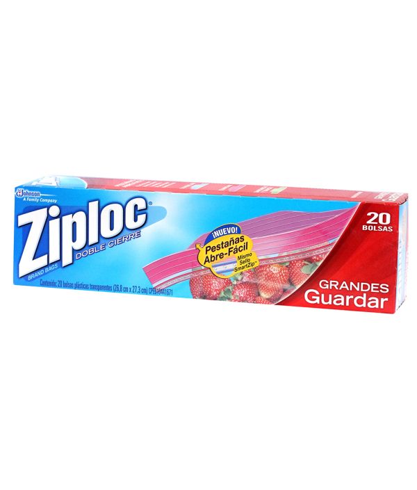 BOLSA ZIPLOC 20UND DE 3.78LTS