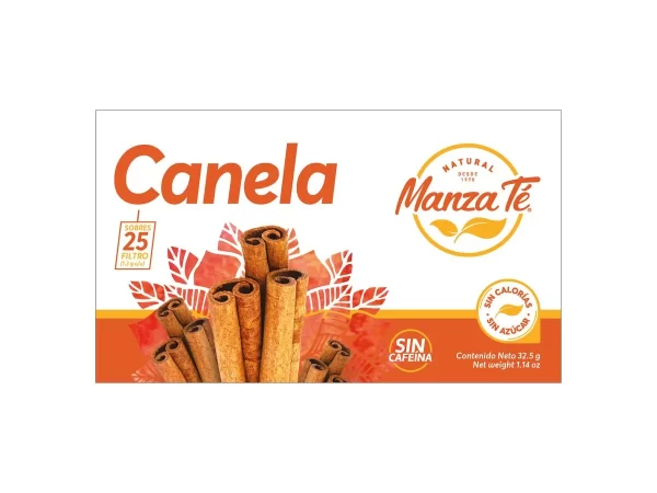 TÉ DE CANELA MANZA TÉ 25 SOBRES - Imagen 3