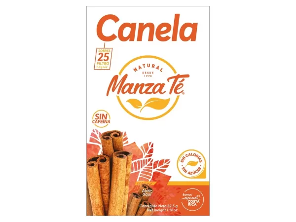 TÉ DE CANELA MANZA TÉ 25 SOBRES