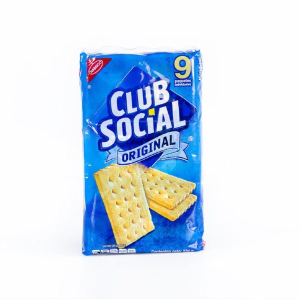 GALLETAS CLUB SOCIAL PAQ. 9UND