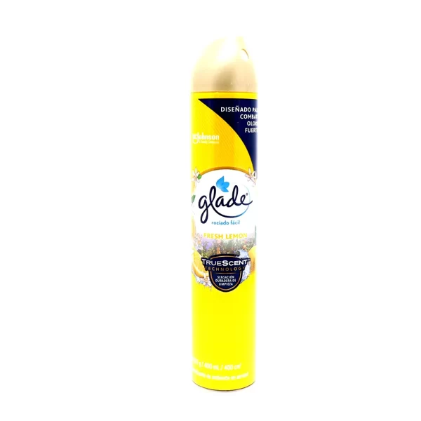 GLADE AEROSOL LIMON FRESCO 400ML