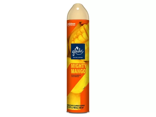 GLADE AEROSOL MANGO PODEROSO 400ML - Imagen 2