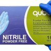 GUANTES DE EXAMINACIÓN DE NITRILO QUBE TALLA L