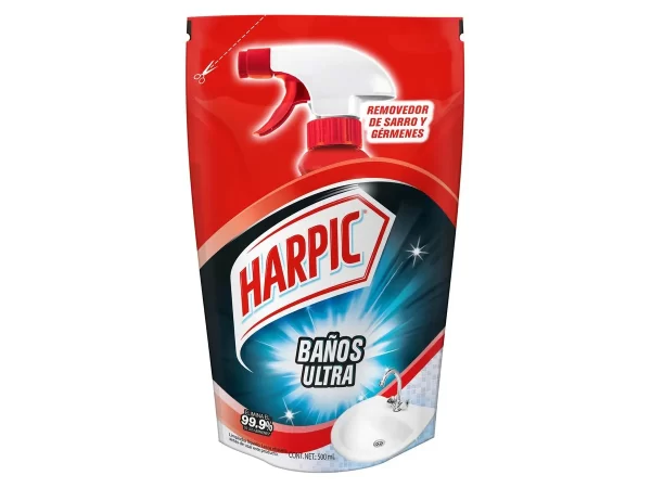 LIMPIA BAÑOR HARPIC ULTRA DOYPACK 500ML