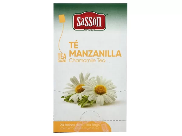 TÉ DE MANZANILLA CHAMOMILE SASSON 20 SOBRES