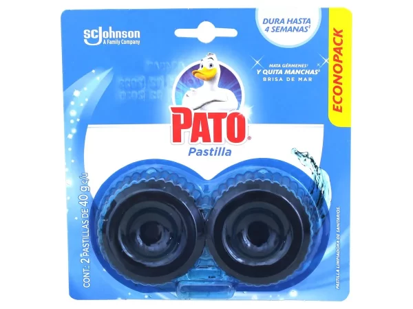 PASTILLA PATO PURIFIC AZUL DE 2 UND DE 40GR C/U